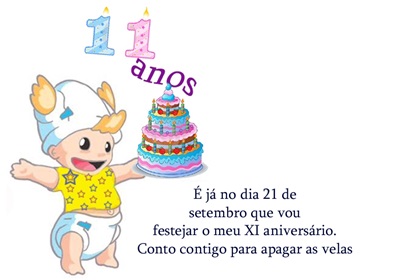 Jardim do Fraldinhas | XI aniversário do FRALDINHAS